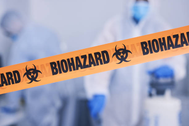 Professional Biohazard technician working in Brighton, MA